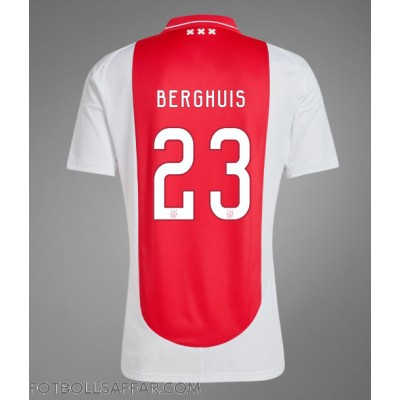 Ajax Steven Berghuis #23 Hemmatröja 2024-25 Kortärmad Ajax Steven Berghuis #23 Hemmatröja 2024-25 Kortärmad